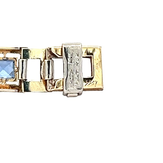 1920's Sapphire and Diamond Bracelet - image 6