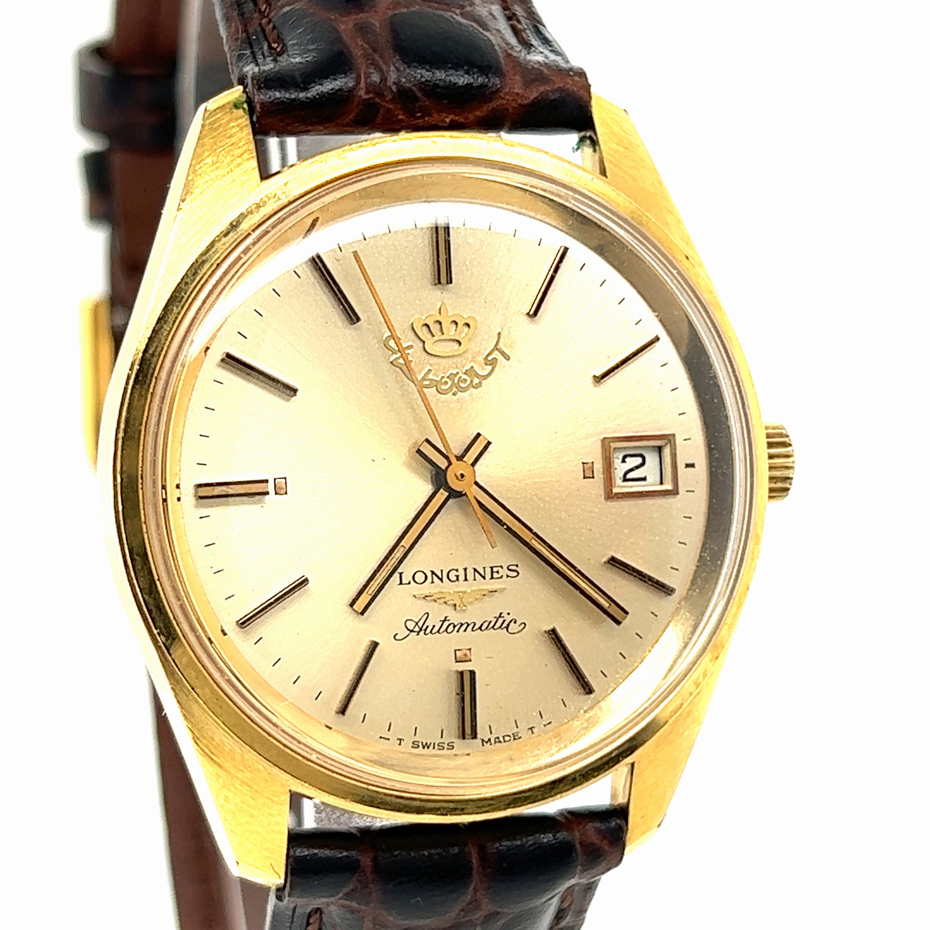 Longines Wrist Watch Automatic Swiss Movement and Date Dial Longines Wrist Watch Automatic Swiss Movement and Date Dial