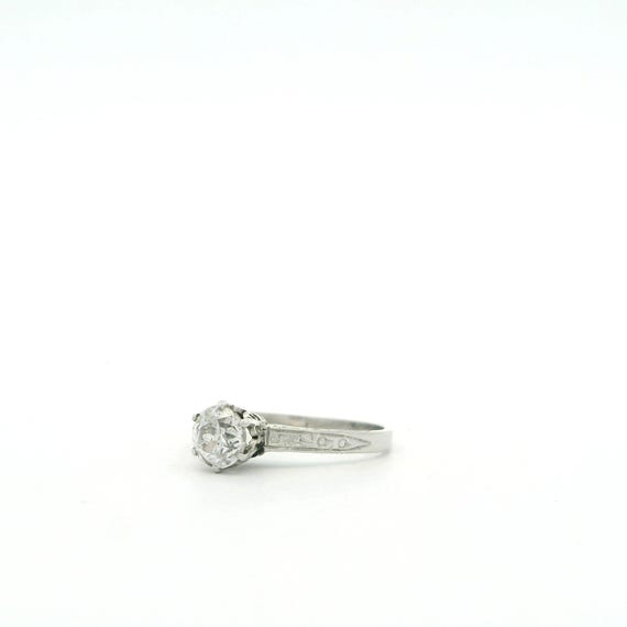 1930's Solitaire Diamond Ring - image 5