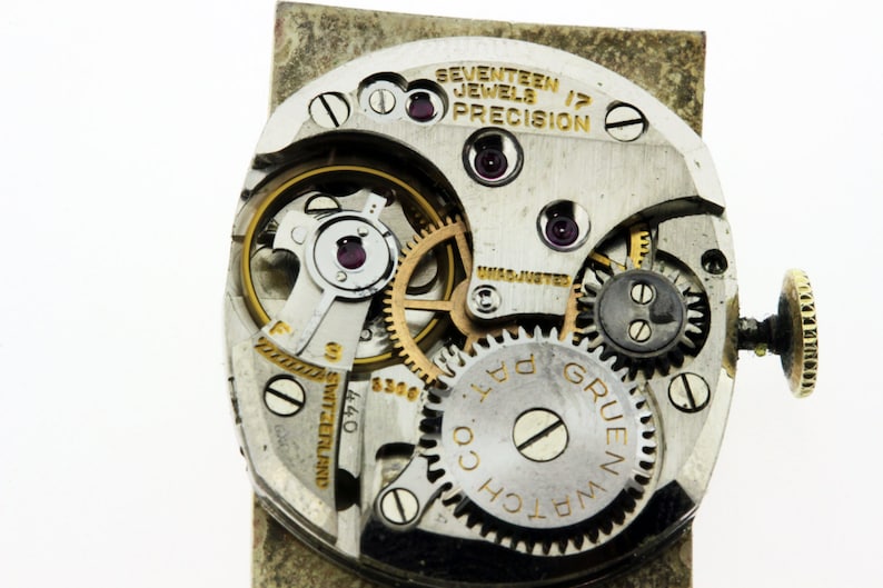 10K Gold Filled Gruen Curvex Precision Wrist Watch Etsy