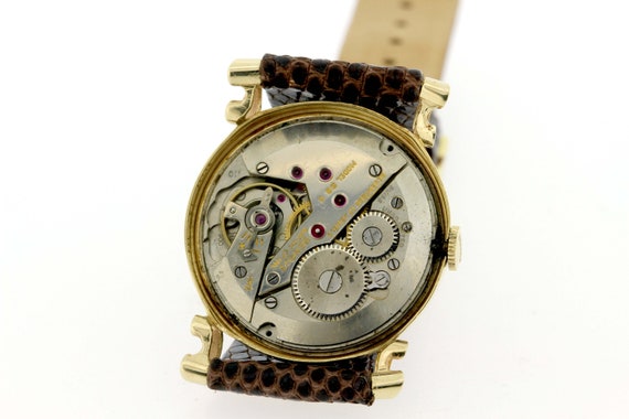 Vintage Benrus 14K Yellow Gold Wrist Watch 17 Jew… - image 3