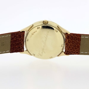 1960s Ulysse Nardin Chronometer Automatic Wrist Watch 14K Gold image 5