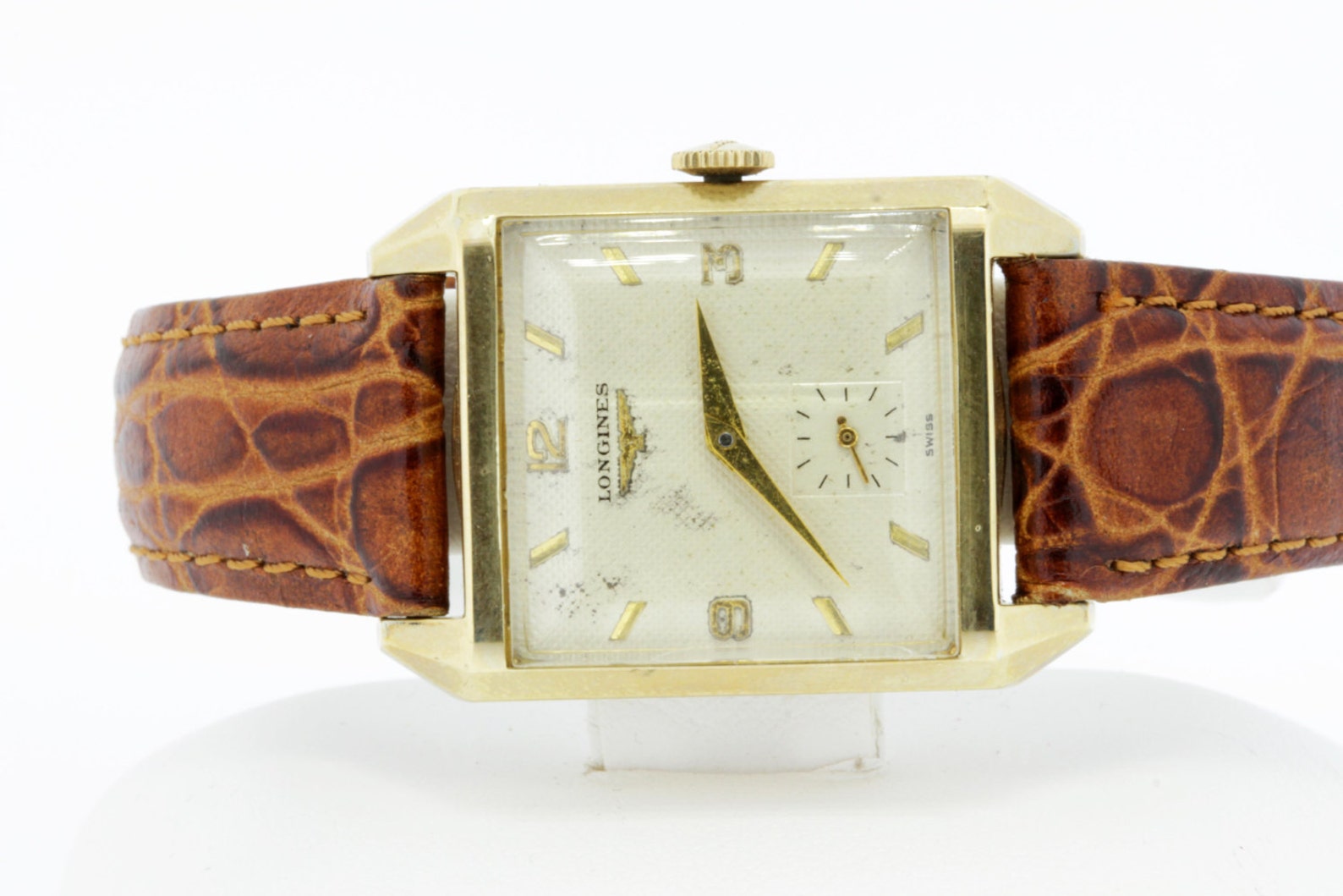 10K Gold Filled Longines Wrist Watch Etsy