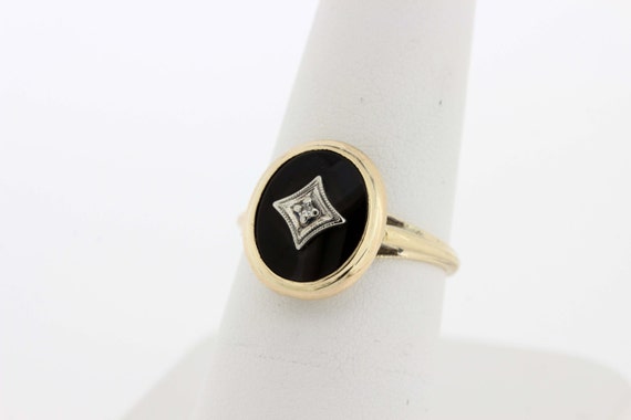 14K Onyx and Diamond suite  - image 1