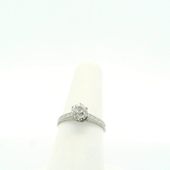 1930's Solitaire Diamond Ring - image 6