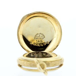 14 Karat Gold Tiny Pocket Watch Ladies - Etsy