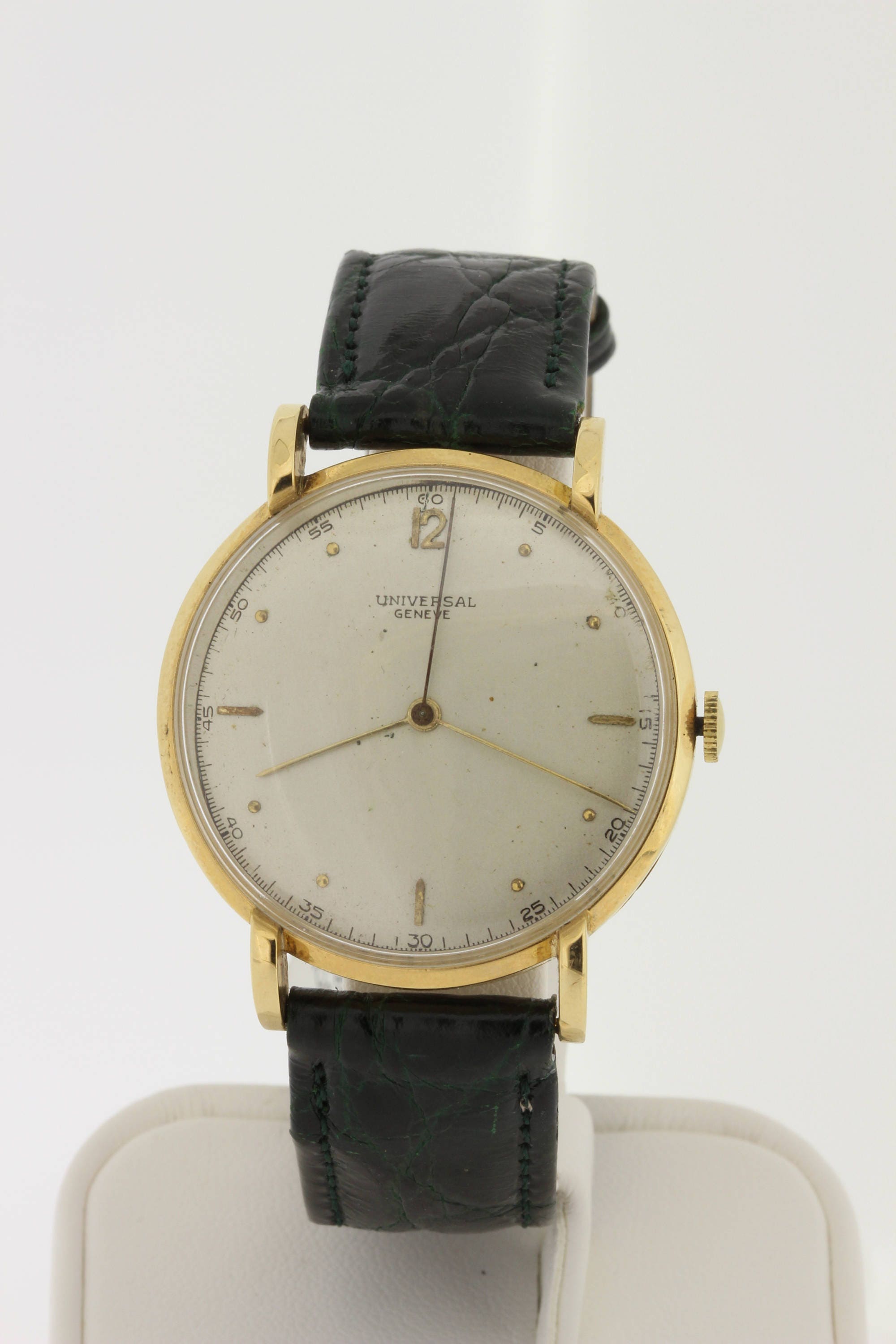 18K Yellow Gold Universal Geneve Wrist Watch - Etsy