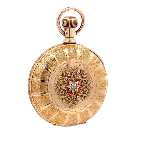 Elgin Pocket Watch Gold-filled Year 1893 - image 1