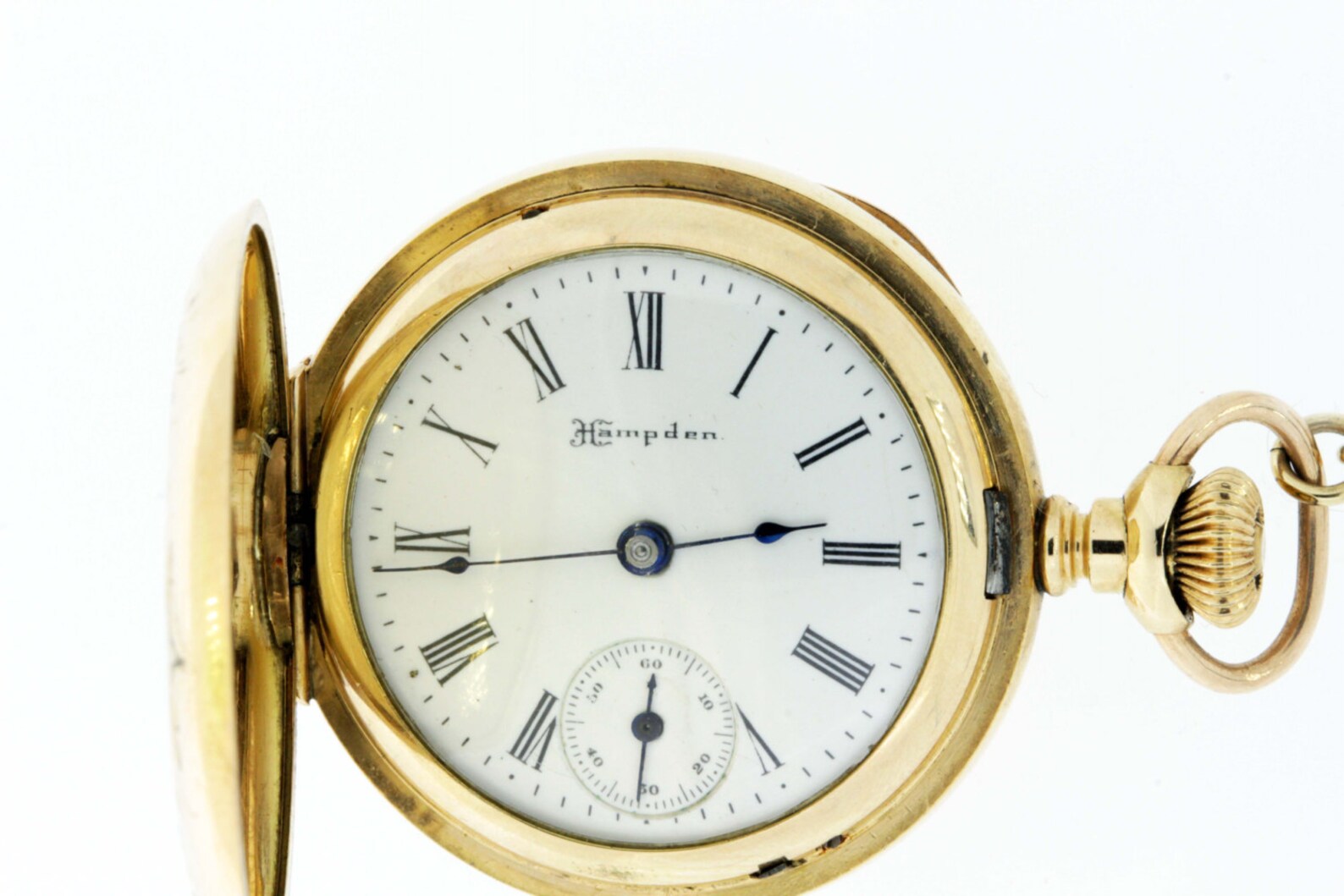 Hampden Ladies Pocket Watch Gold Filled Etsy