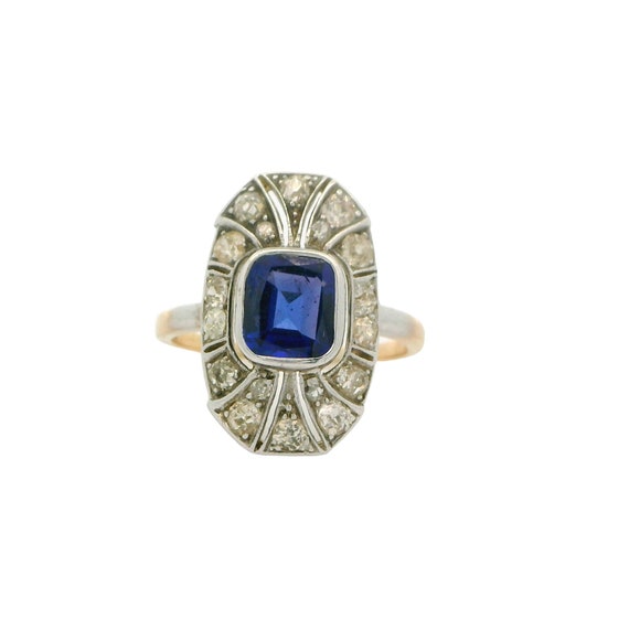 Art Deco 14k Gold Ring
