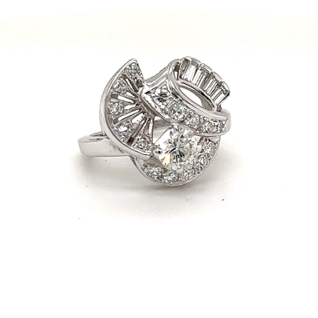Spectacular Vintage Retro Diamond Ring - Etsy