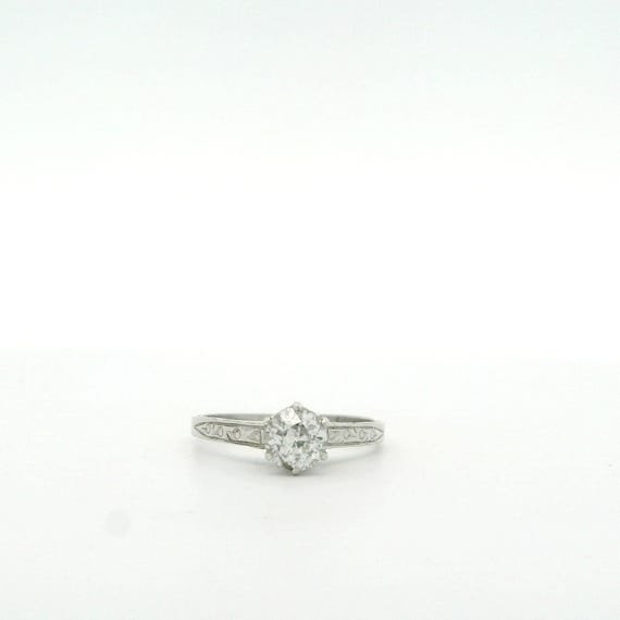 1930's Solitaire Diamond Ring - image 3