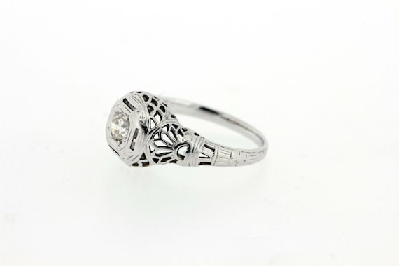 Fish Scale Diamond Ring  - image 2