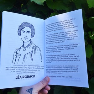 Zine - The Heroes, Martyrs and Humans of Labour Activism - Physical Copy - A written & illustrated zine by Tricia Robinson image 5