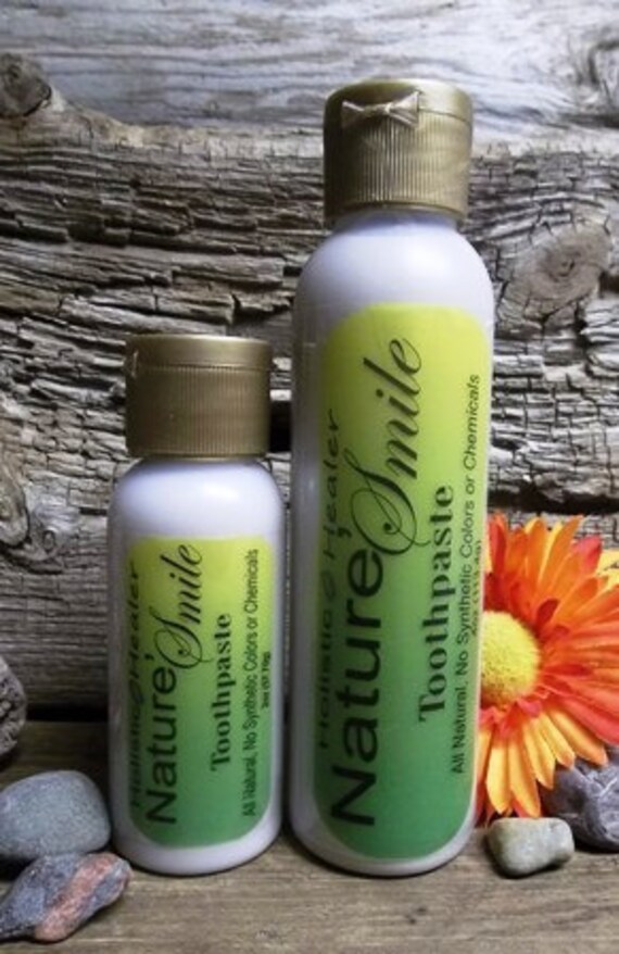 Nature's Smile Toothpaste Etsy