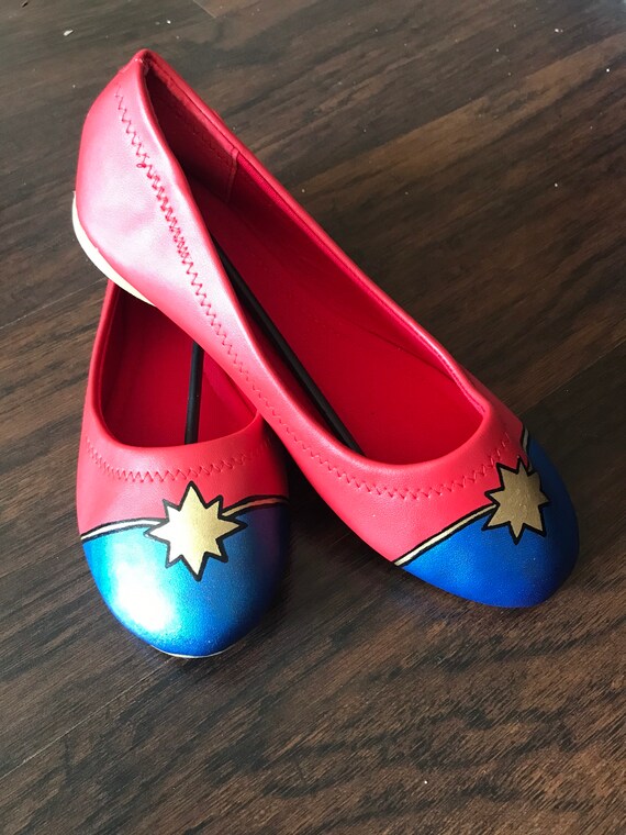 captain marvel womens shoes