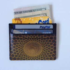 Carpeta arte patrón étnico accesorios Azulejo mosaico diseño carpeta azulejo Turco patrón monedero Slim tarjeta caso Turco de tarjeta de crédito titular