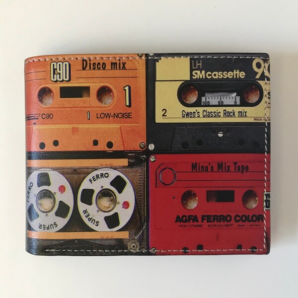 Cassette Wallet Etsy