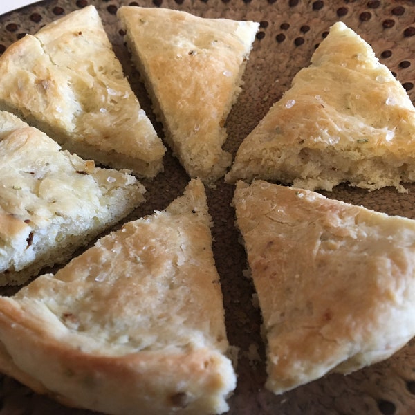 Focaccia Bread Mix - Homemade Bread Kit Mix for Delicious Rosemary Foccacia Bread Easy Home Made Gift or Stock Your Pantry - Awesome Present