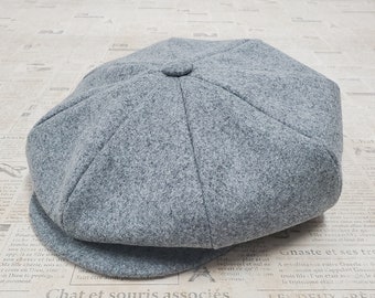 Genuine Leather Tam French Beret, Many Colors, Made in USA - Etsy