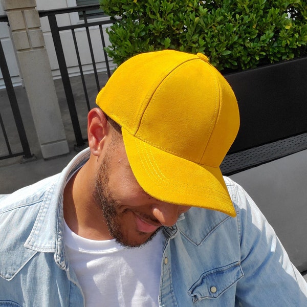 Encore Suede Baseball Cap - 810 Dark Sand