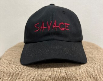 Savage Cotton Adjustable Baseball Cap