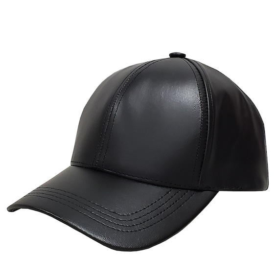 Cow hide ball cap Cow hide ball cap