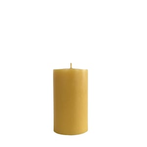 Hand Poured Beeswax Candle - Pillar S