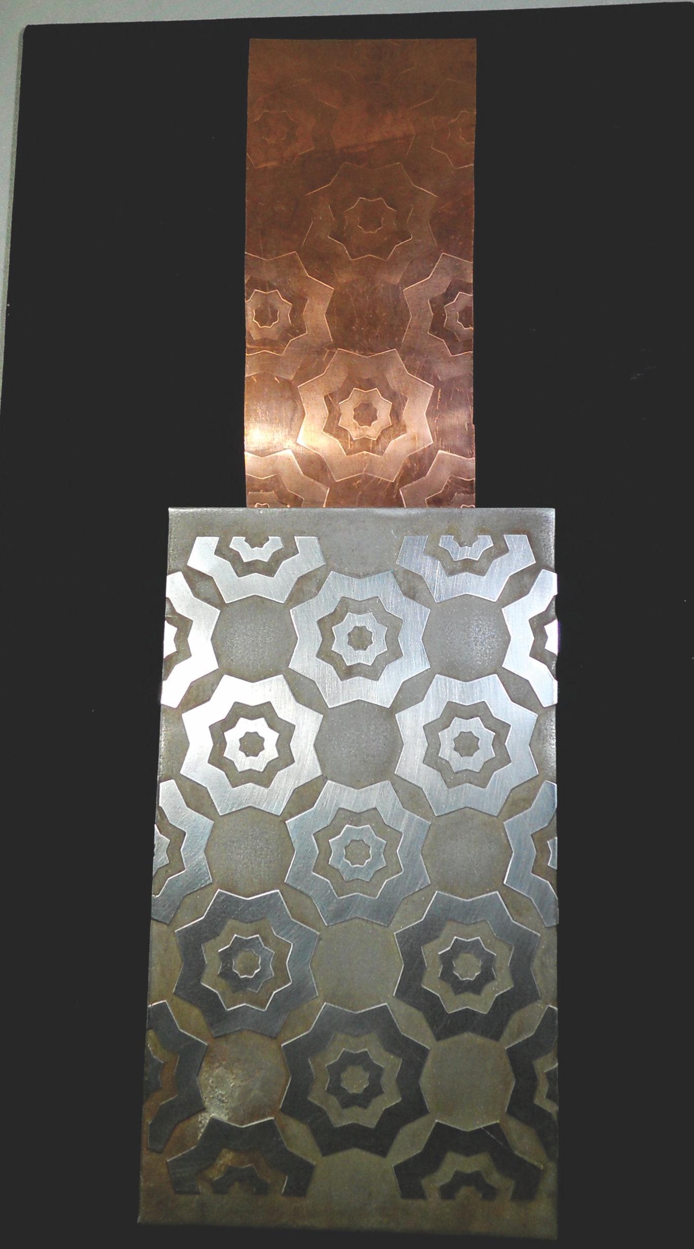 Texture Pattern Plate for Embossing Metal through 130 mm Flat Etsy