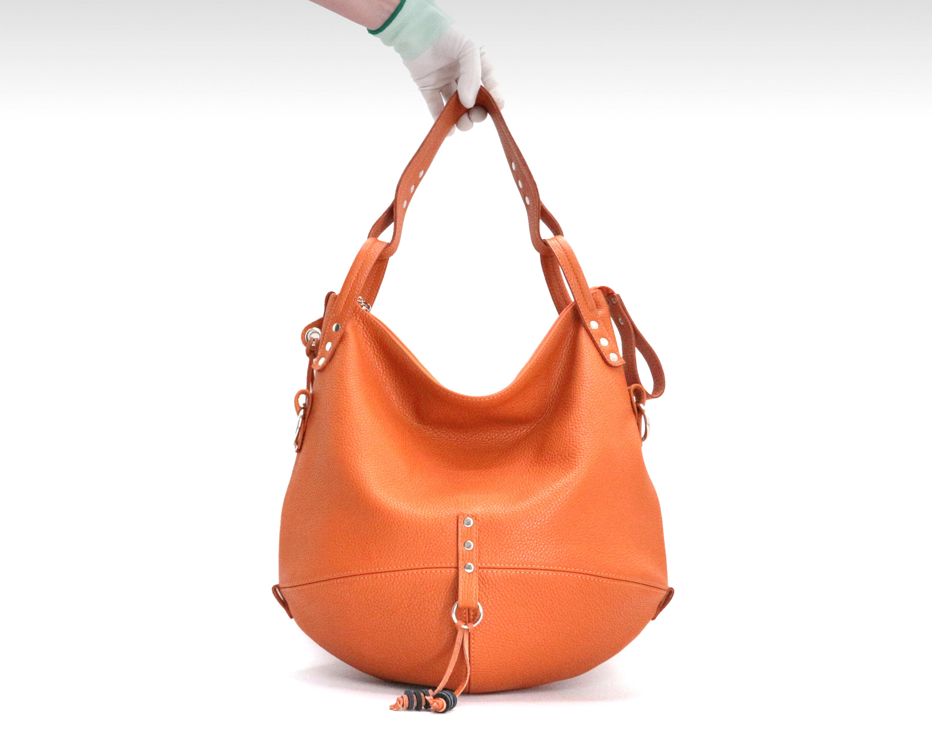 ショルダーバッグ・ポシェット LeSportsac Orange Harvest Mini Crescent Hobo Bag 1149C443 11 Glowny Mini Crescent Hobo - Midnight Noir – LeSportsac