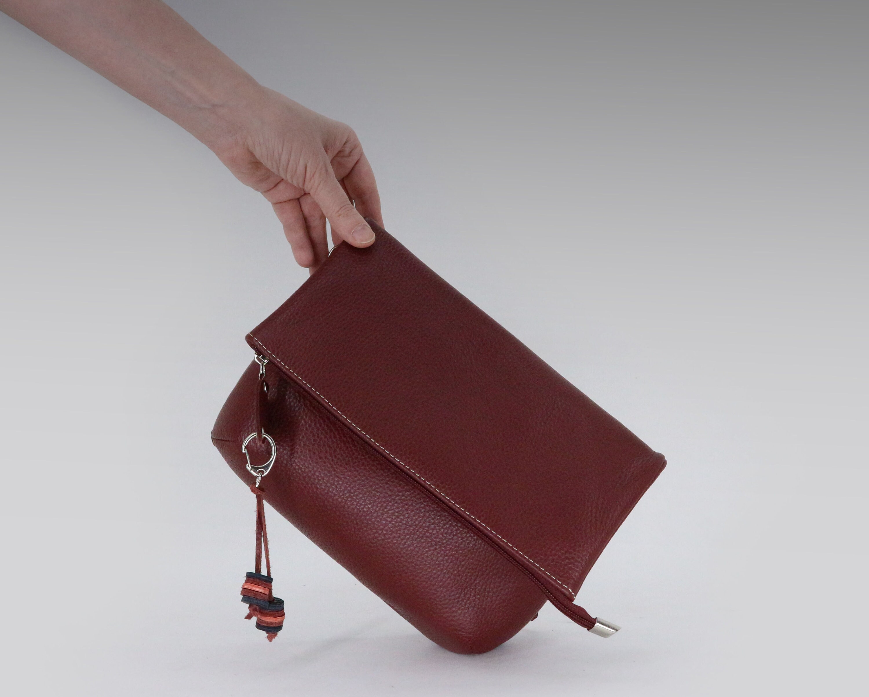 small fold over purse