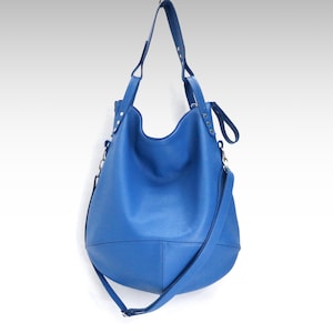 ★YEOMIM★ frill hobo bag (ocean blue) blue-torba-78807528167373.jpg