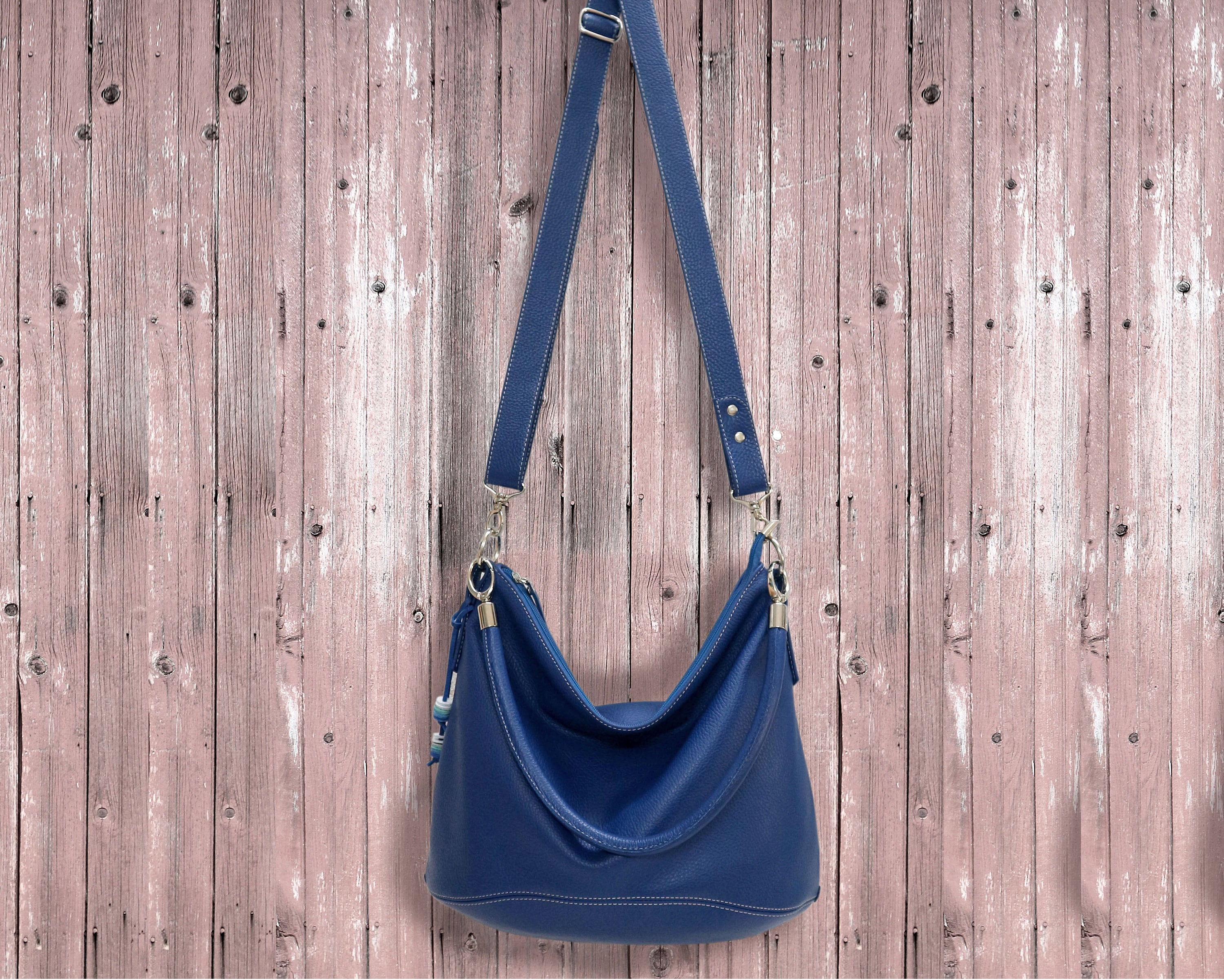 Fossil maya hobo blue sale