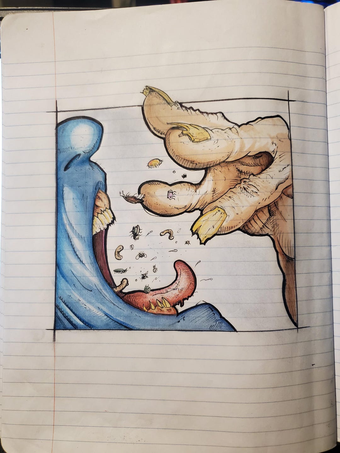 Spawn Violator Comic Fan Art Todd Mcfarlane - Etsy