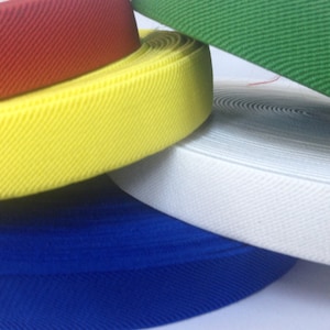 1 inch elastic, All colors, 1 in suspender elastic,1 in waistband elastic, elastic by the yard, wholesale elastic image 1