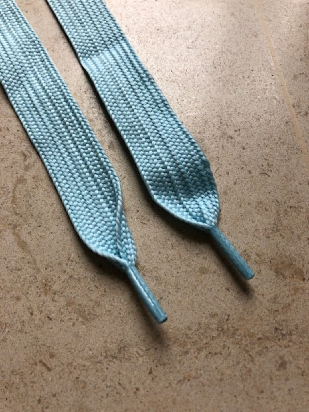 Wide Shoelaces Blue Shoelaces Polyester Shoelaces Ribbon - Etsy