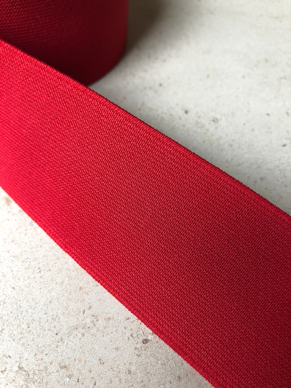 2 Inch Elastic, Red Elastic 2 Inch, Red Elastic 50 Mm, Red Elastic