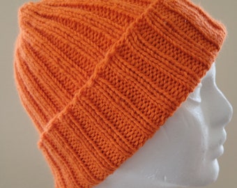 Blaze Orange Beanie - Etsy