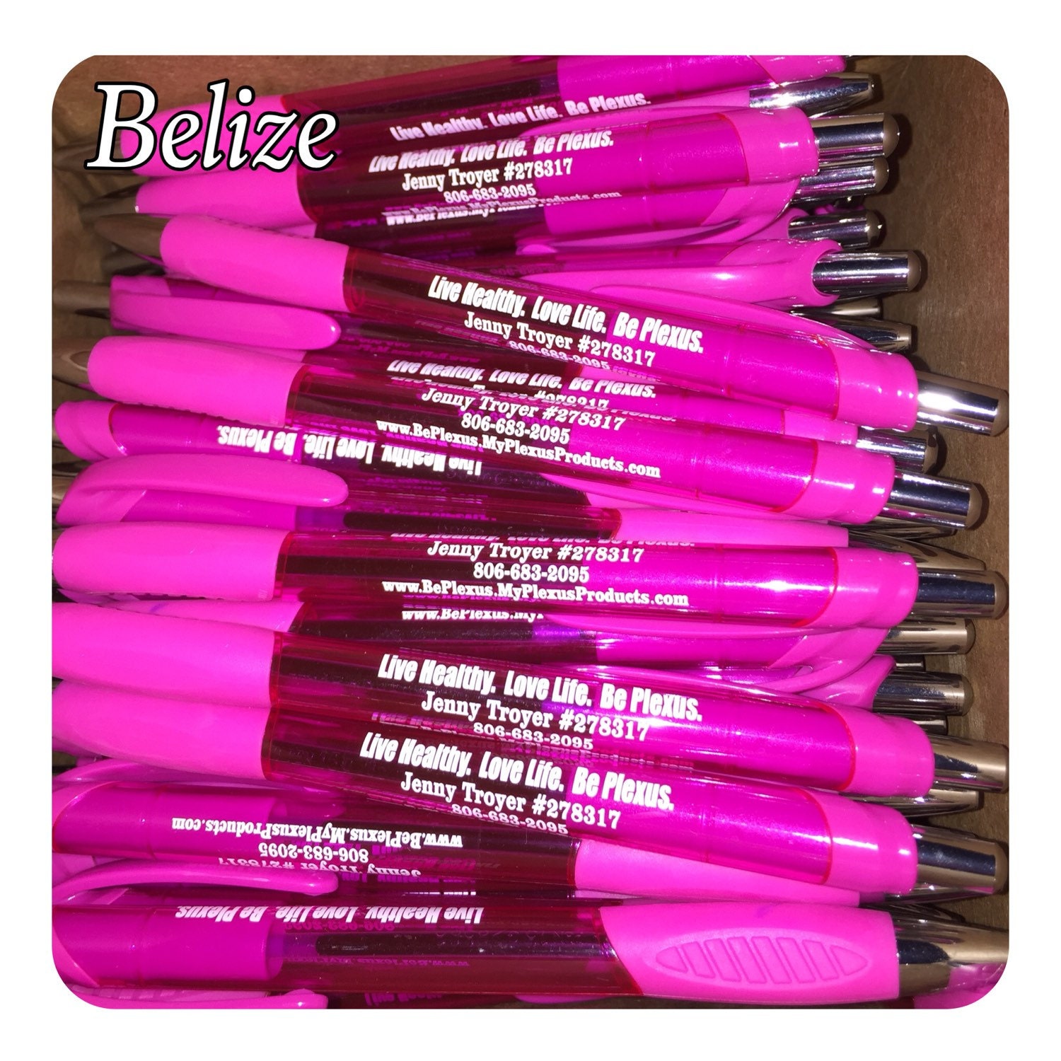 250 Custom personalized Plexus Swag Pens Etsy