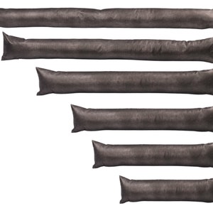 Leatherlook Crocodile Skin Metallic Bronze Draft Excluder Extra Long Door Draft Stopper - 4 opciones de tamaño diferentes - 3 pies, 4 pies, 5 pies y 6 pies