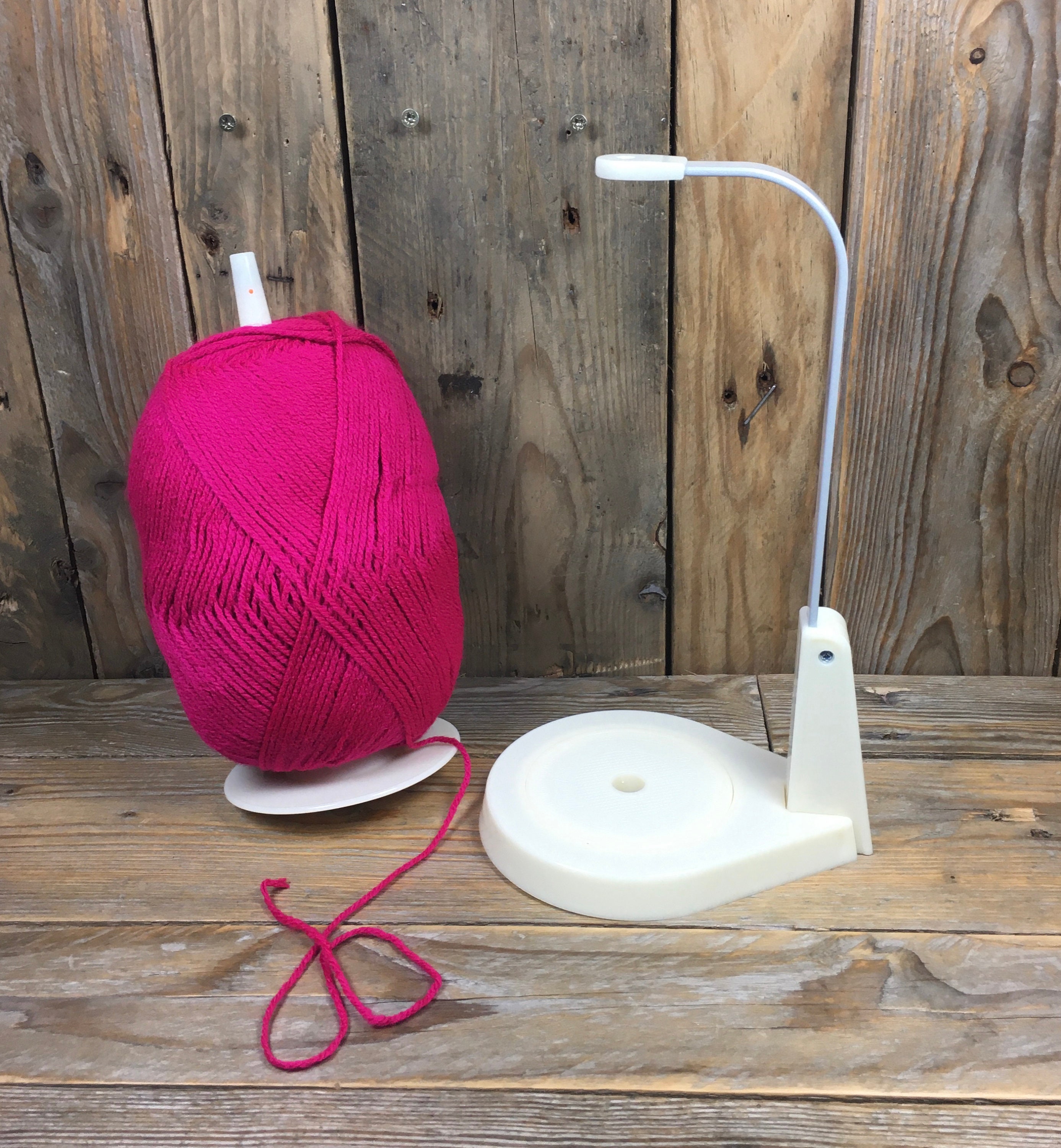 The Wool Jeanie - Yarn Holder With Spare Spindle — Ewe Wool Shop