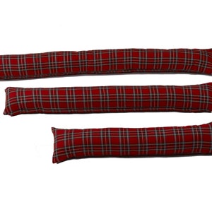 Royal Stewart Tartan Check Draught Excluder (Available in 4 Size Options)