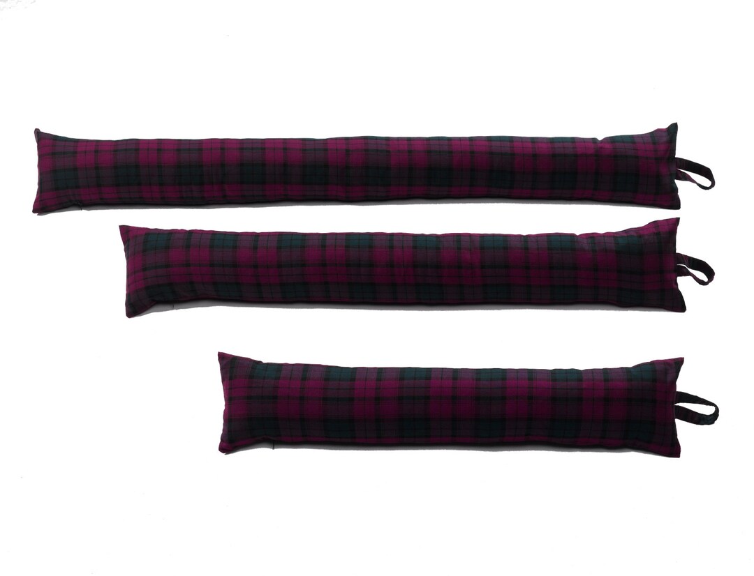 Lindsay Tartan Draught Excluder French Patio Door Long Draft Etsy UK