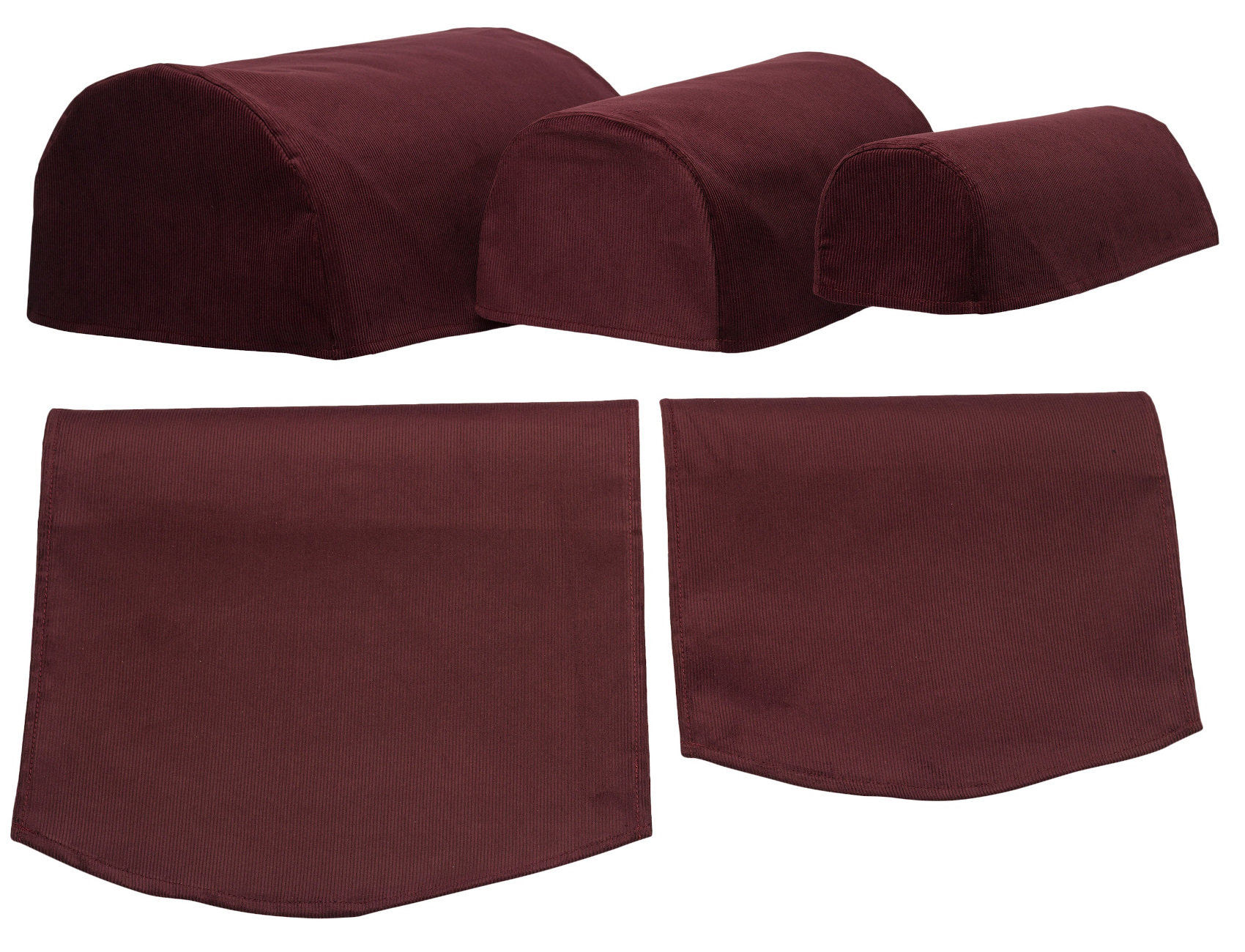 Corduroy Round Arm Caps or Chair Backs 4 Colours Etsy