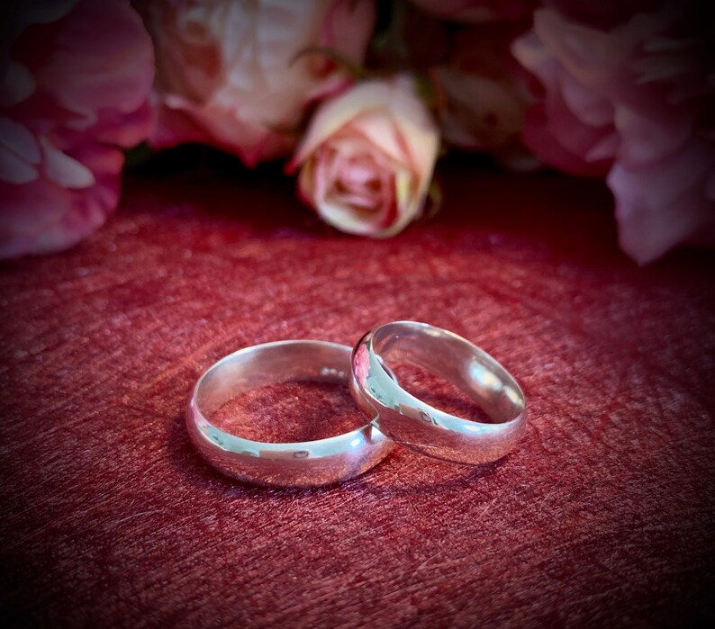 Unisex sterling silver ring silver promise ring Thick sterling silver ring Sterling silver wedding band