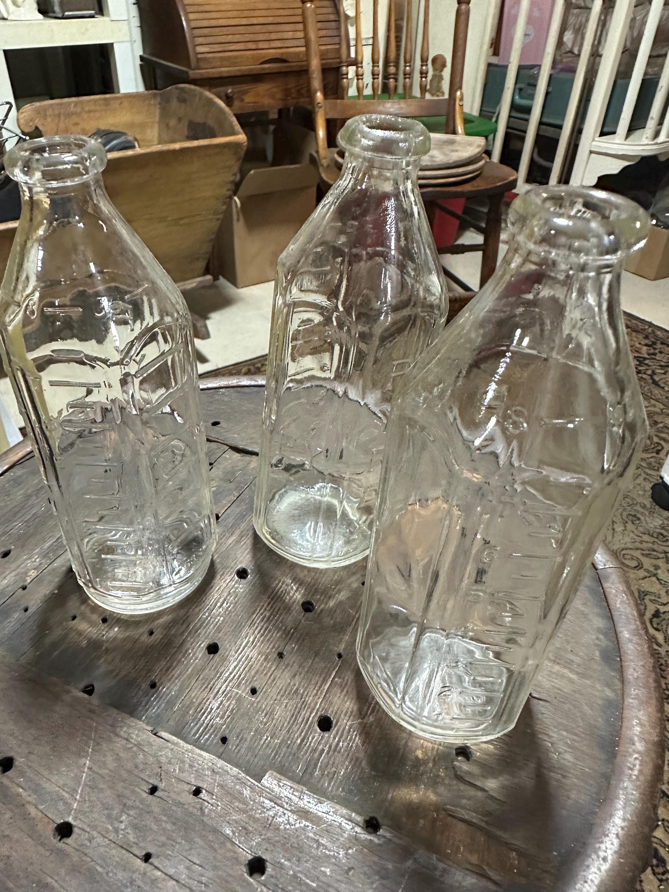 Rare milk bottles - Etsy 日本