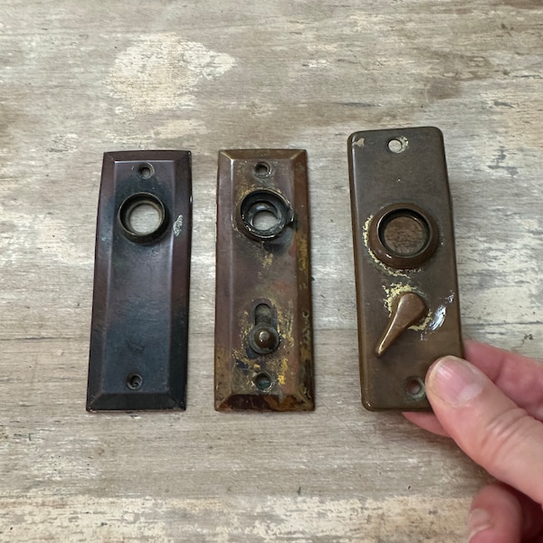 Antique Door handle plates  Architectural Salvage