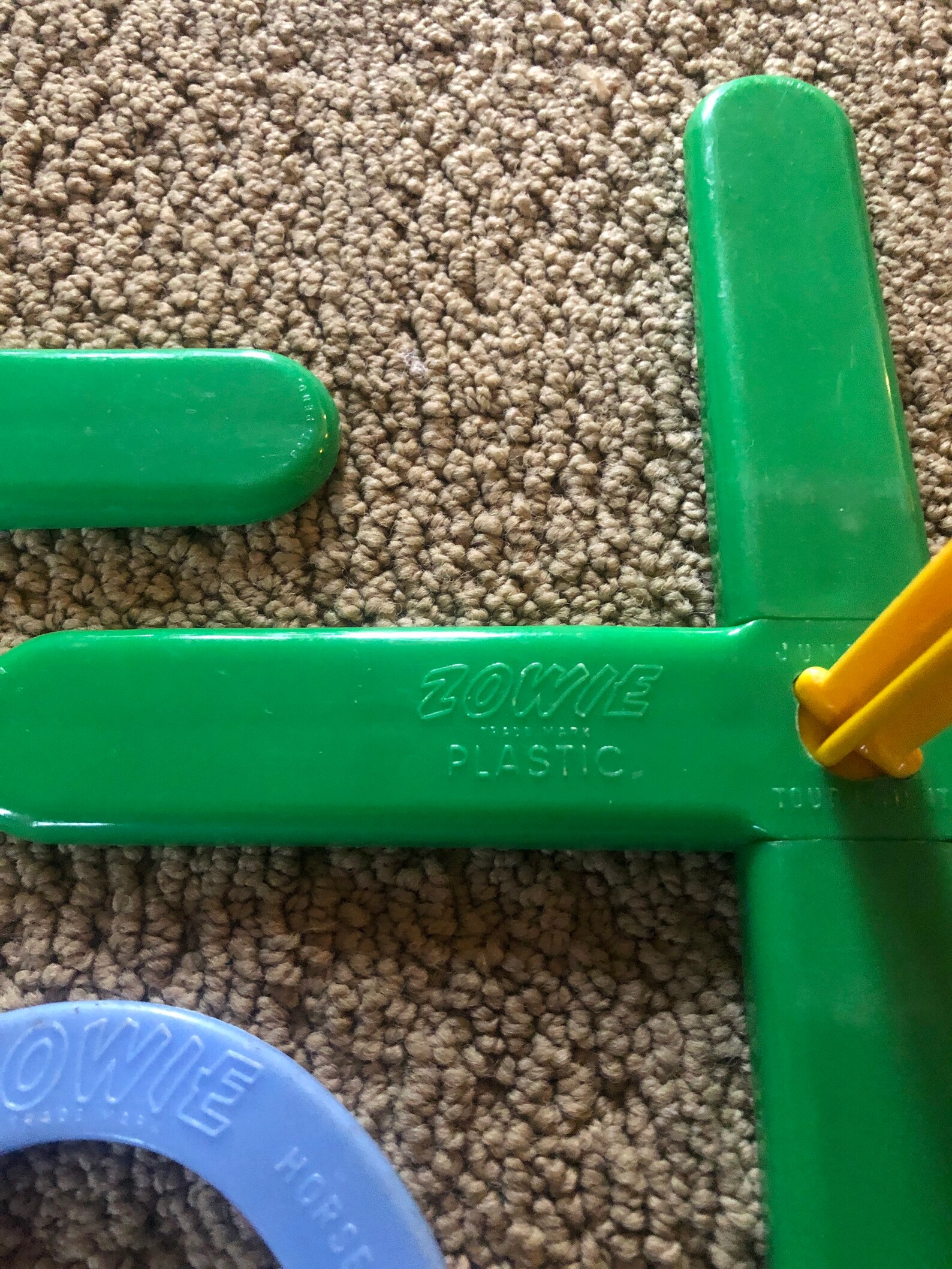 Vintage INDOOR Horseshoe Game by Zowie Indoor Fun Toy Old Etsy