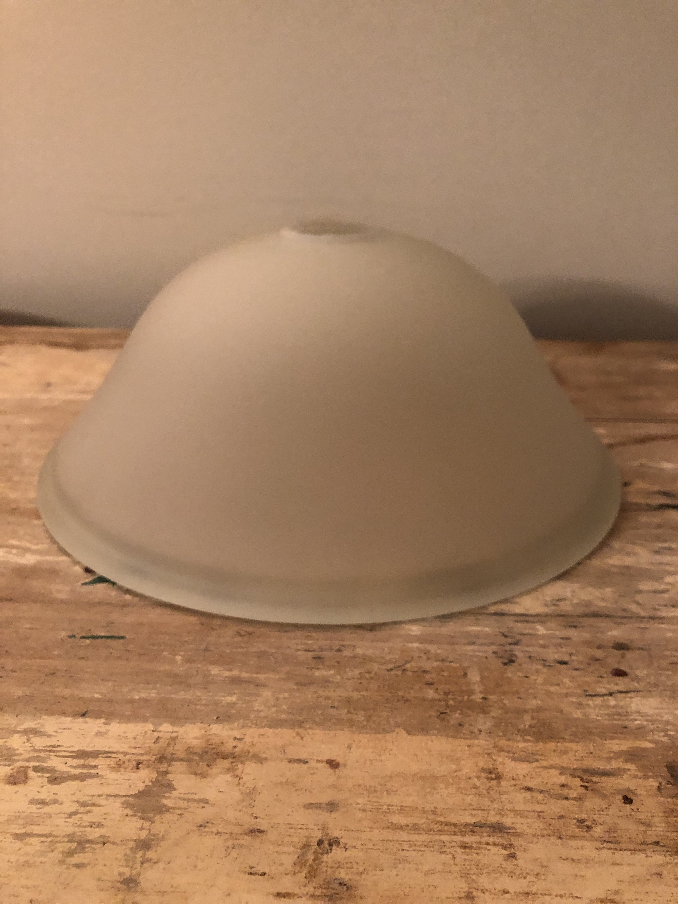 Antique Frosted dome shaped design Glass Lamp Shade This old Etsy