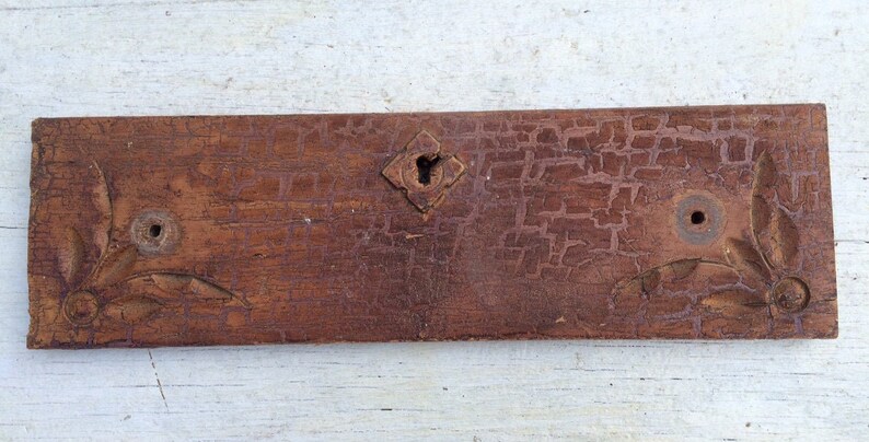Antique Solid Oak Wood Dresser Carved Drawer Early 1900s Etsy